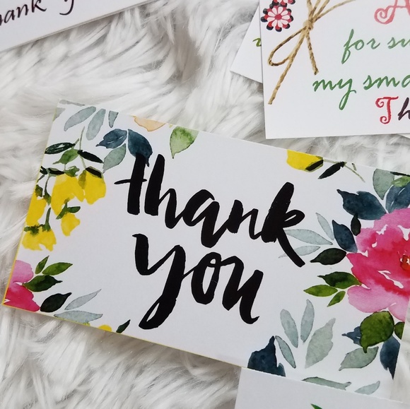 100 Thank you note cards - Picture 8 of 8